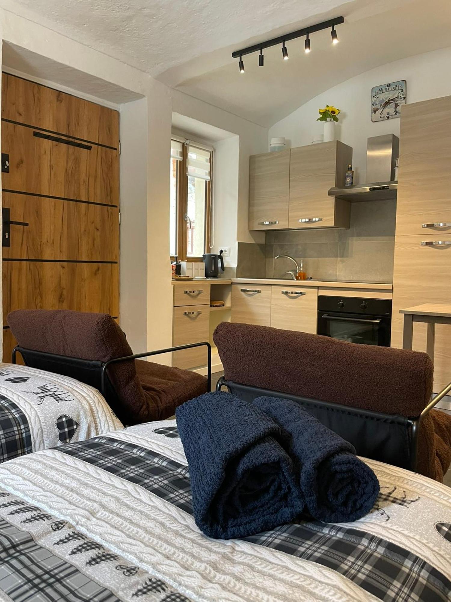 The Hideaway Studio - Ski Sauze D'Oulx And The Via Lattea Buitenkant foto